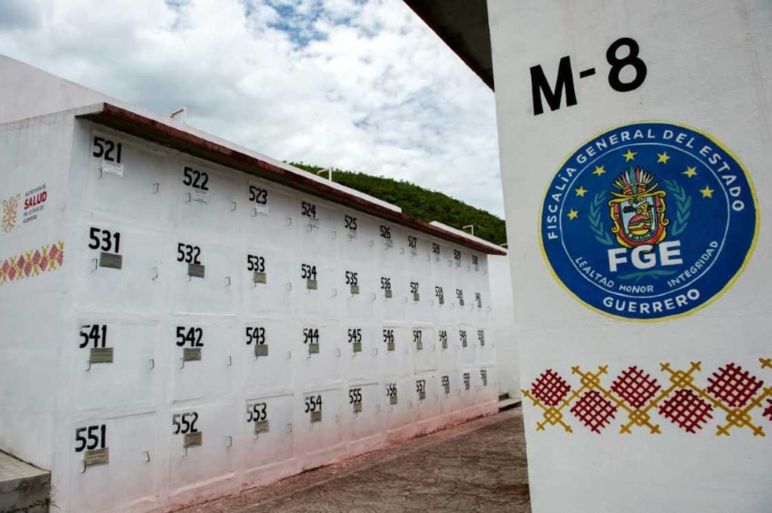Graves at the Forensic State Cemetery in Chilpancingo in southern Mexico Graves at the Forensic State Cemetery in Chilpancingo in southern Mexico