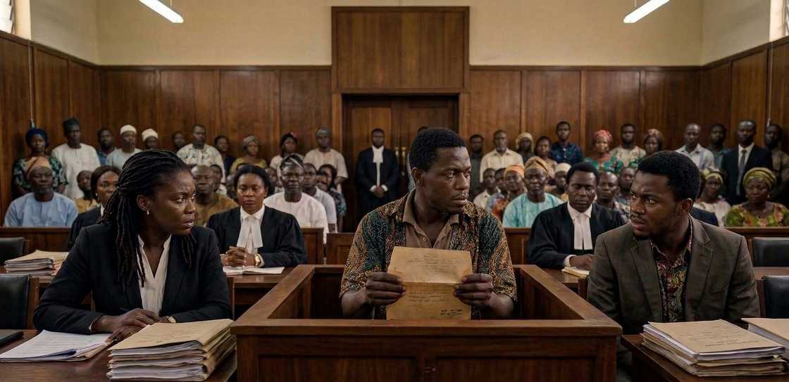 My brother and I appear in court over our father's inherited house. My brother and I appear in court over our father's inherited house.