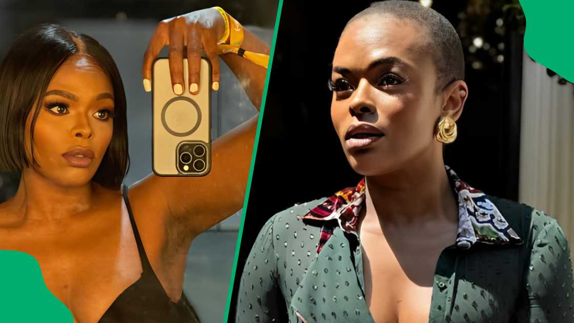 Netizens reacted to Unathi Nkayi attending Umgidi