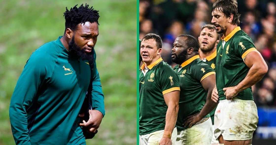 Lukhanyo Am has been left out of Springboks' semi-finals lineup for their match with England