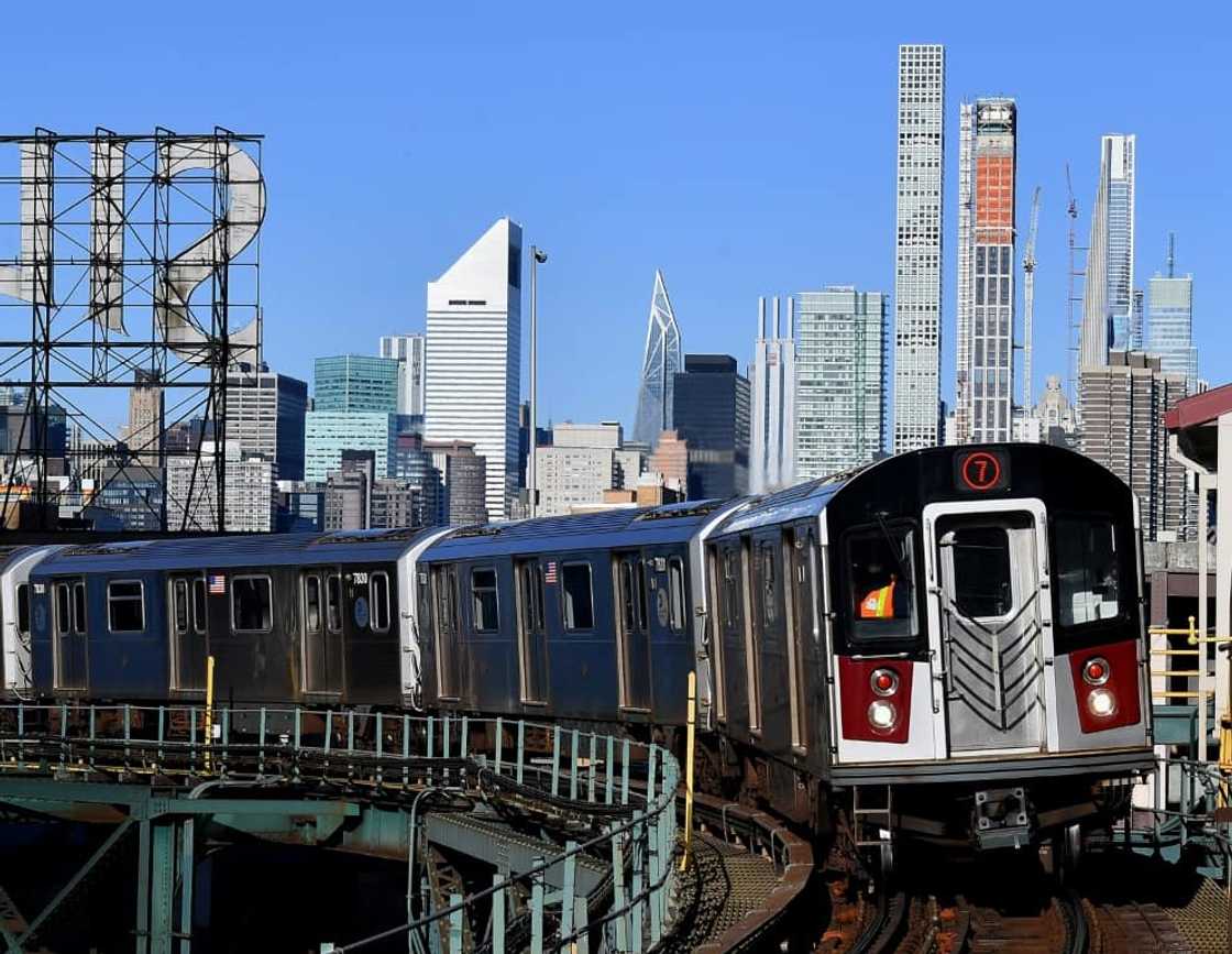 The operator of New York's subway has warned youngsters 'surfing' on the roofs of trains that the underground network is 'not a playground'