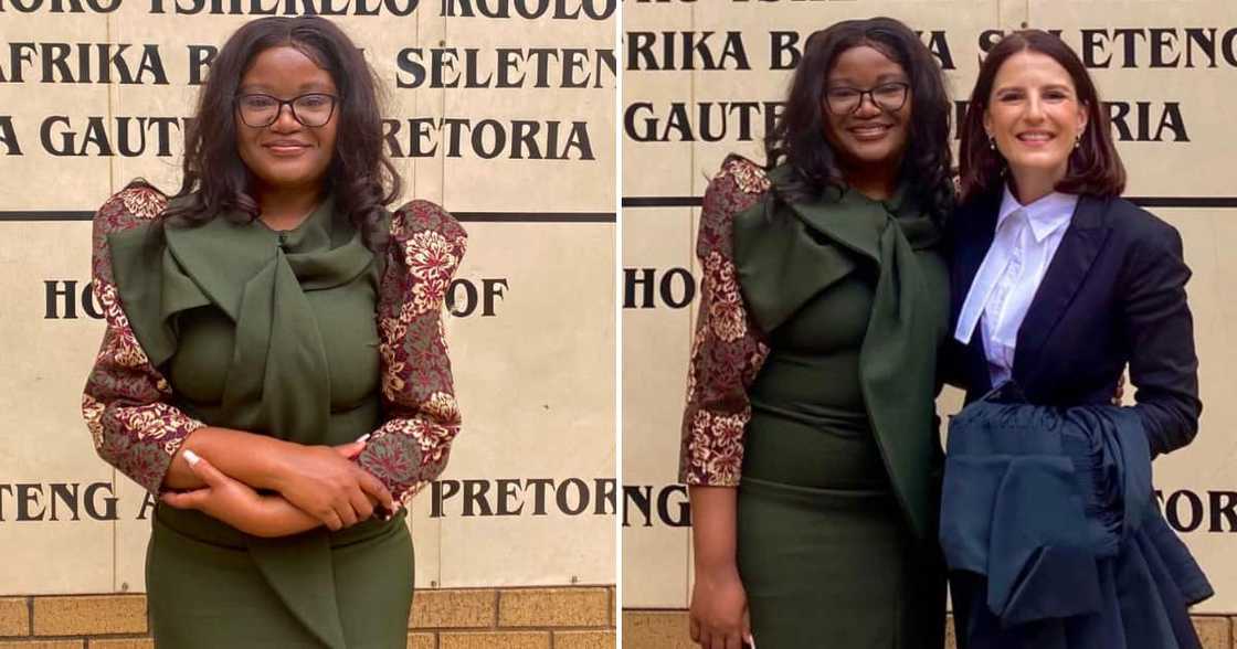 A lady became an attorney after a decade of hard work