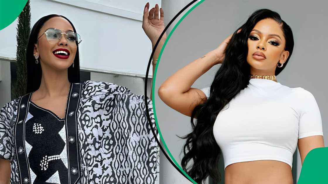 Mihlali Ndamase showed off her snatched body Mihlali Ndamase showed off her snatched body