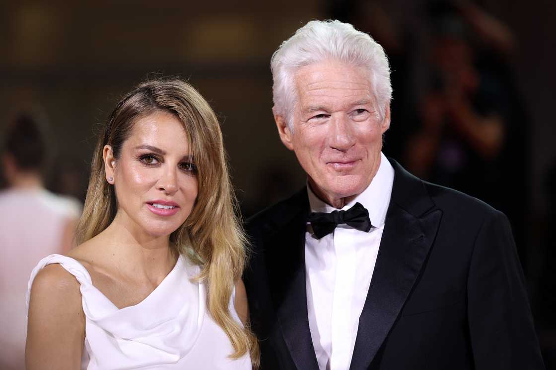 Alejandra Silva and Richard Gere in Venice Alejandra Silva and Richard Gere in Venice