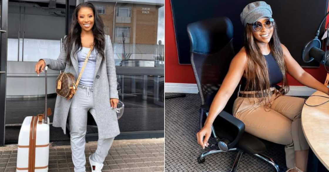 Pearl Modiadie shows love to son and baby daddy Pearl Modiadie shows love to son and baby daddy