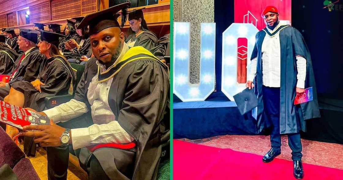 Floyd Shivambu graduated from the University of London Floyd Shivambu graduated from the University of London