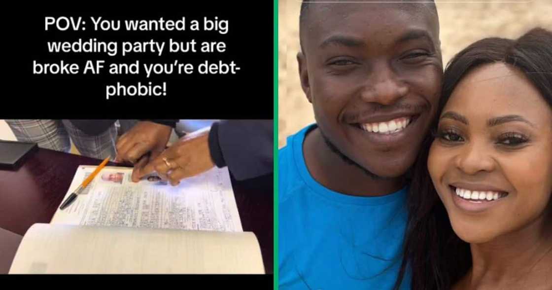 Couple opts for low budget wedding celebration at home affairs Couple opts for low budget wedding celebration at home affairs