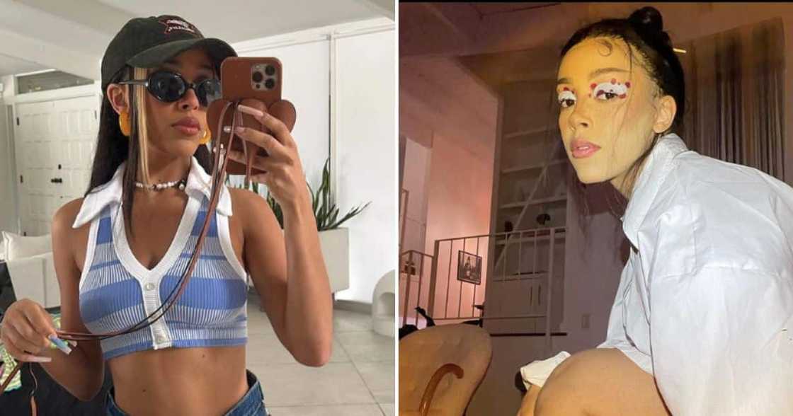 Doja Cat's outfit gets reactions Doja Cat's outfit gets reactions