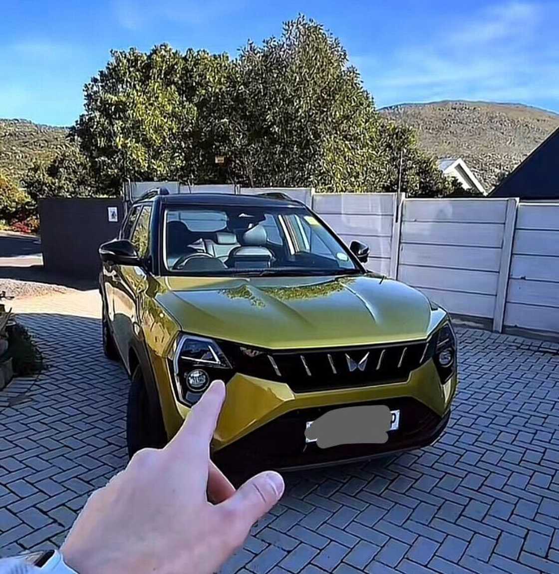 A man wowed South Africans after unveiling impressive advanced tech features on a Mahindra XUV. A man wowed South Africans after unveiling impressive advanced tech features on a Mahindra XUV.