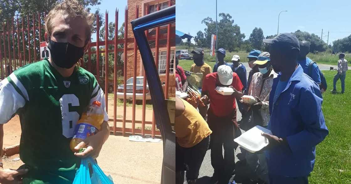 Young Man Celebrates Getting His Honours Degree by Feeding the Needy Young Man Celebrates Getting His Honours Degree by Feeding the Needy