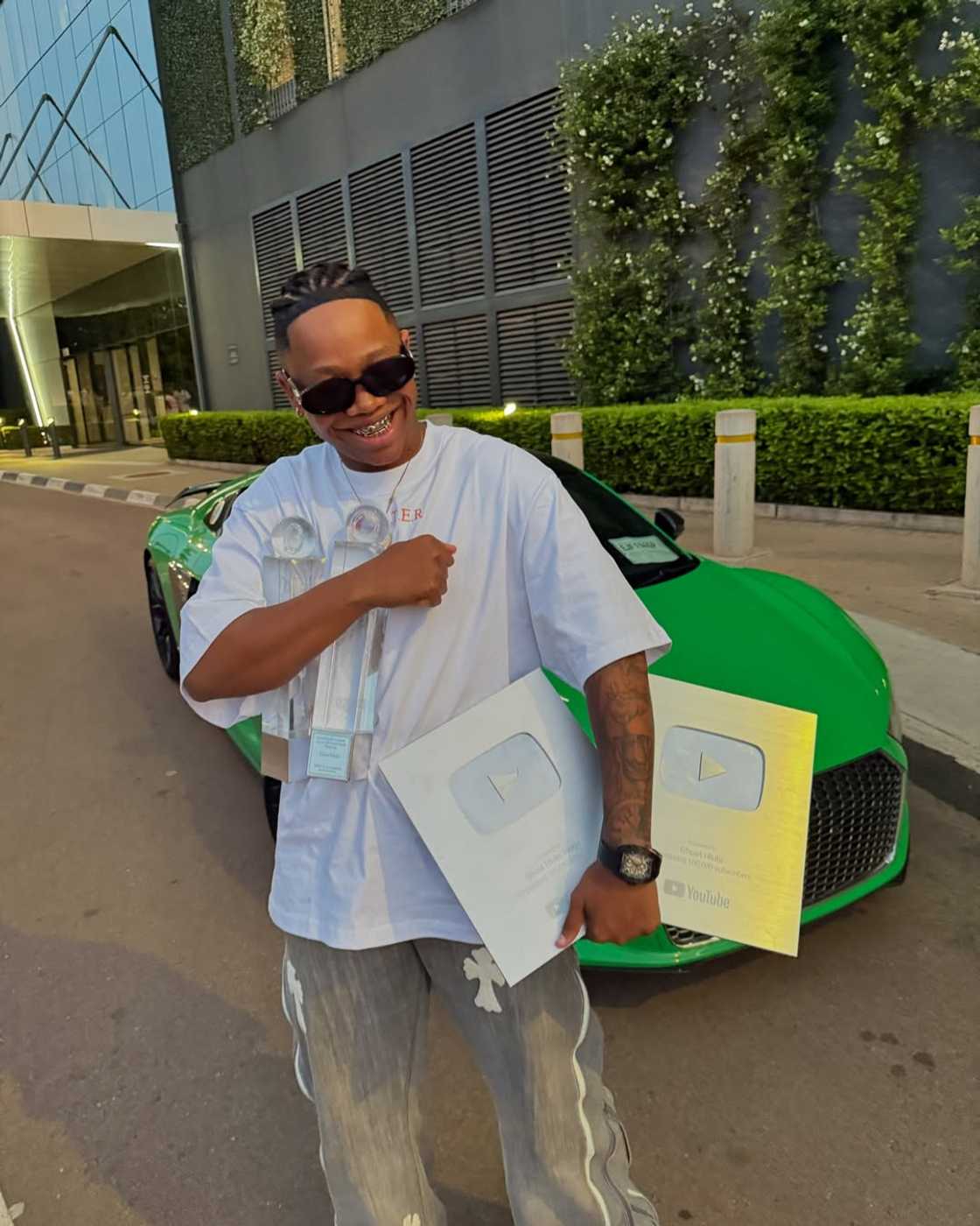 Ghost Hlubi makes it big on YouTube Ghost Hlubi makes it big on YouTube