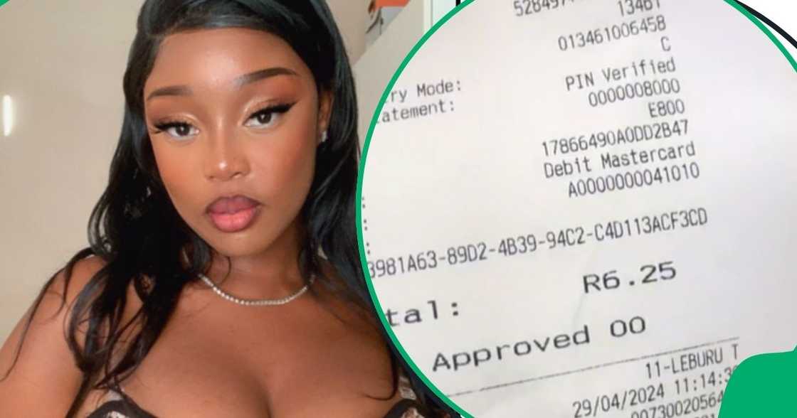 Baddie spends R6 on shopping Baddie spends R6 on shopping