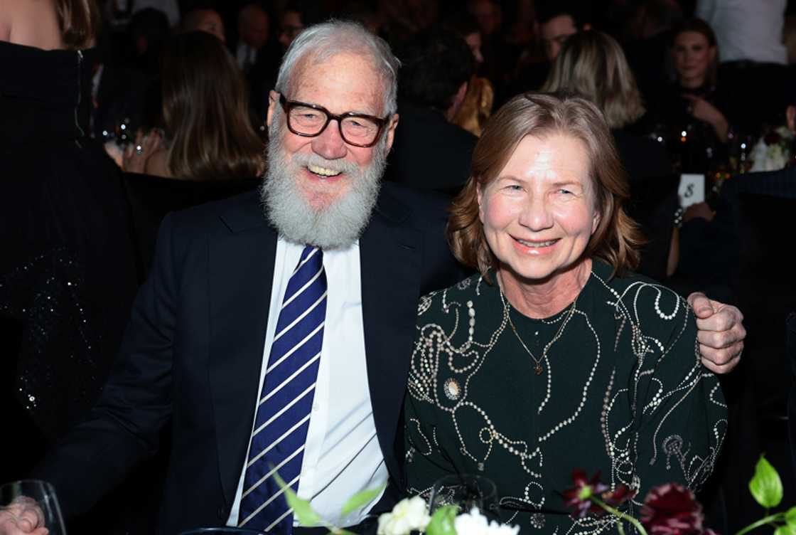 David Letterman and Regina Lasko attend The Museum of Modern Art Film Benefit presented by CHANEL at MoMA in New York City