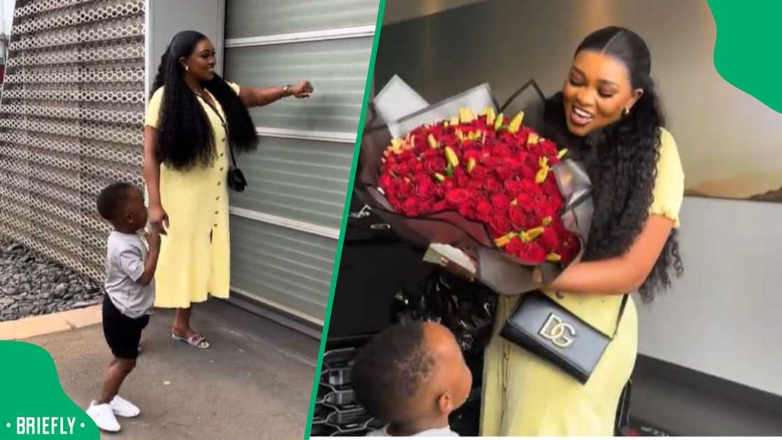 A young woman went viral.