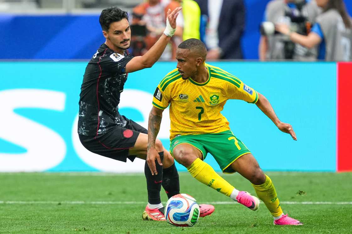 South Africa, FIFA World Cup, Canada, Oswin Appollis and Stephen Eustáquio South Africa, FIFA World Cup, Canada, Oswin Appollis and Stephen Eustáquio