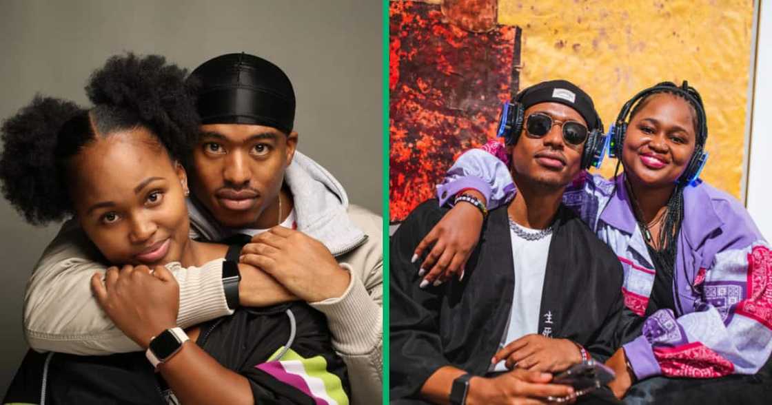 Thuthu and Jesse had a small traditional wedding Thuthu and Jesse had a small traditional wedding