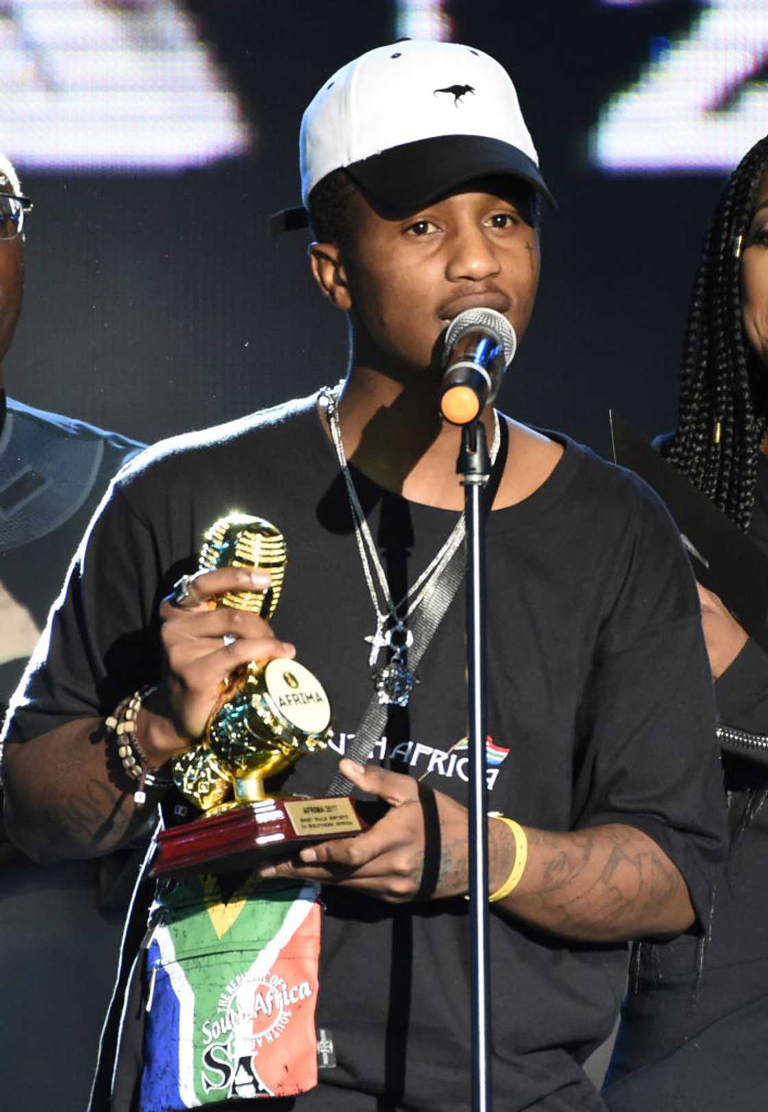 Emtee is an award-winning South African rapper Emtee is an award-winning South African rapper