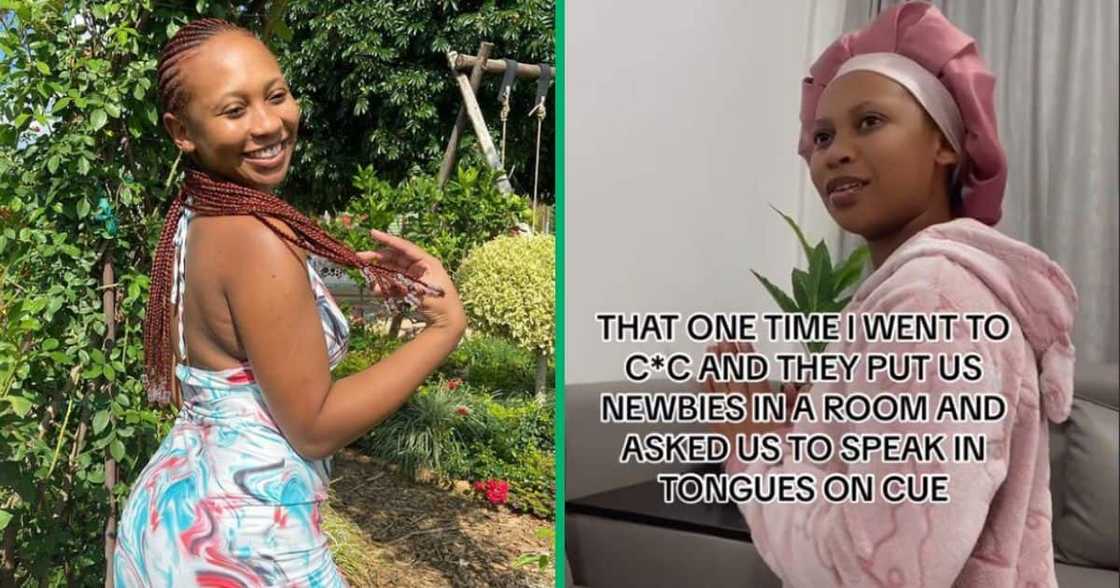 Woman shares she was asked to speak in tongues Woman shares she was asked to speak in tongues