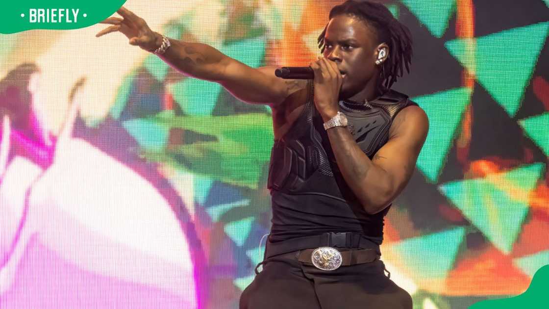 Singer Rema at the 2024 Dreamville Music Festival Singer Rema at the 2024 Dreamville Music Festival