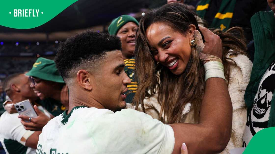 Sarah Langa appears to hit back at critics of her romance with Sacha Feinberg-Mngomezulu