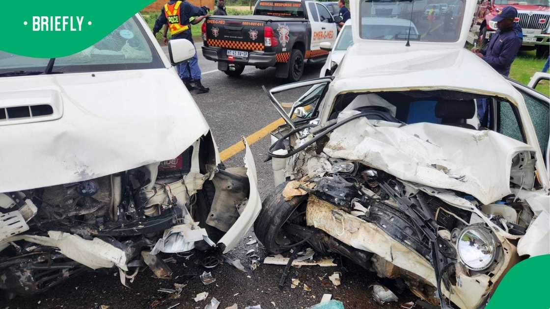 One person died when an LDV collided with a VW on the R40.