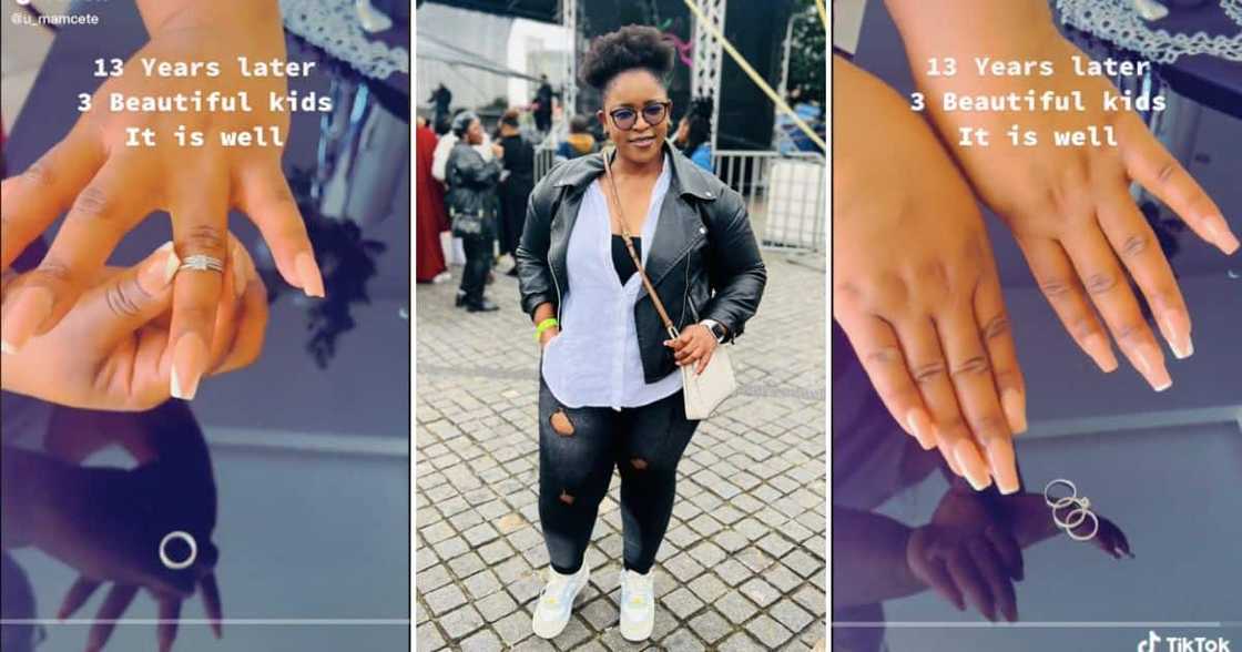 Lady takes off wedding rings in viral video Lady takes off wedding rings in viral video