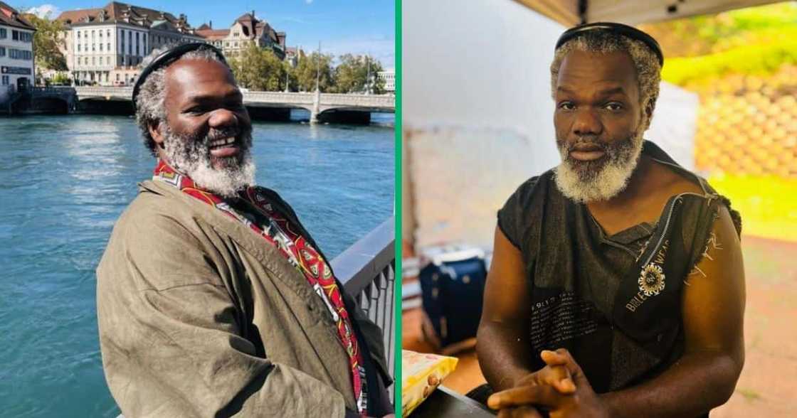 Actor Mbuso Khoza was pranked on TikTok by notorious prankster. Actor Mbuso Khoza was pranked on TikTok by notorious prankster.