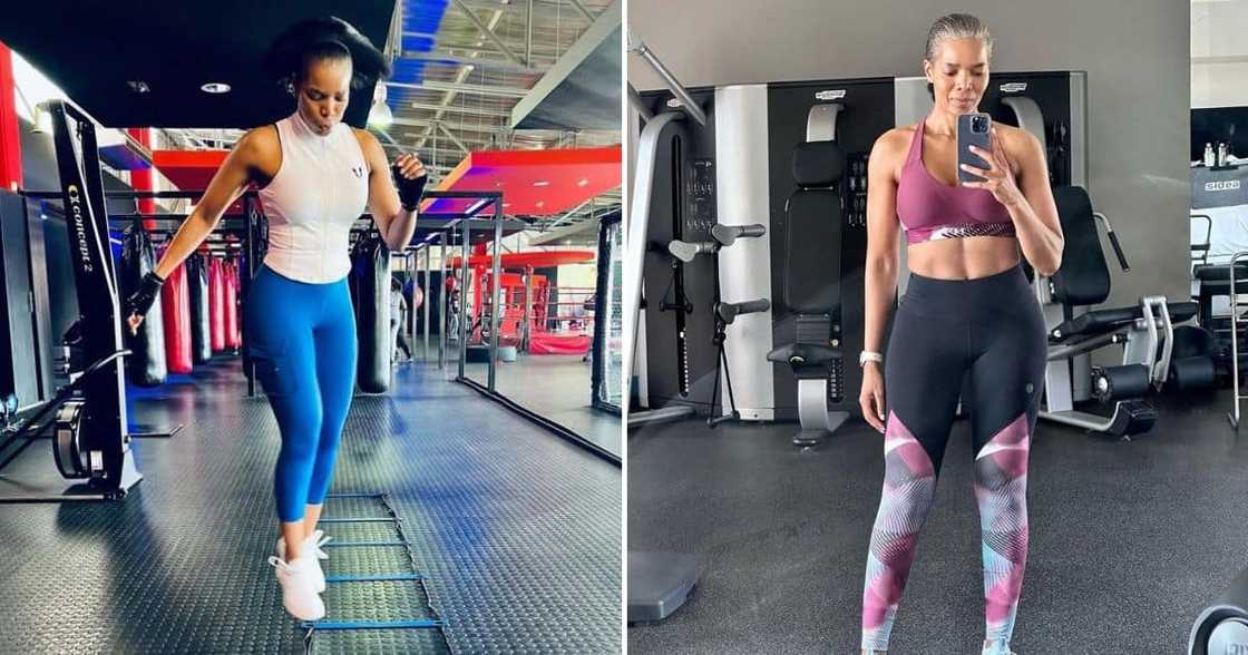 Connie Fergsuons's new workout video has gone viral. Connie Fergsuons's new workout video has gone viral.