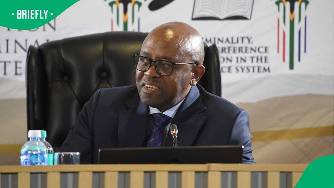 Mbuyiseli Madlanga at the Madlanga Commission Of Inquiry