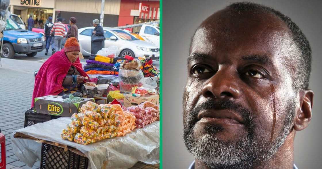 A hawker selling chickens was looted and netizens despised the video and the residents' actions A hawker selling chickens was looted and netizens despised the video and the residents' actions