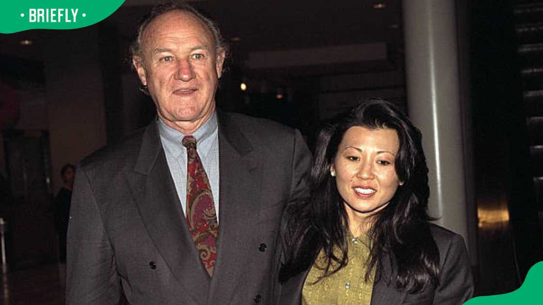 Gene Hackman and his wife, Betsy Arakawa