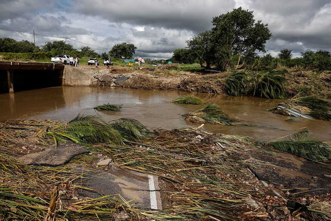 The floods in Limpopo devastated homes and destroyed infrastructure The floods in Limpopo devastated homes and destroyed infrastructure