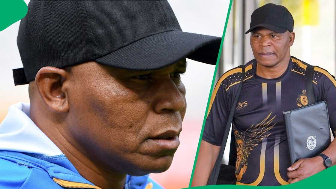 Royal AM coach John Maduka must wait for his next match after the PSL suspended the club's fixtures. Royal AM coach John Maduka must wait for his next match after the PSL suspended the club's fixtures.