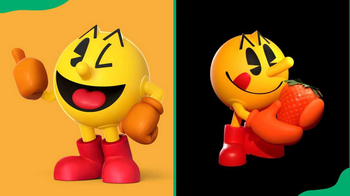 Pac-Man from Pac-Man. Pac-Man from Pac-Man.