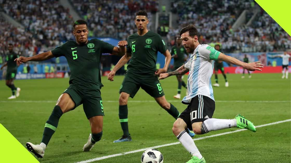 Lionel Messi gave Nigerian defenders a tough time in 2018