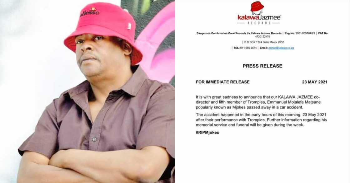 Mjokes Tragically Passes Away in Car Accident, Mzansi in Mourning Mjokes Tragically Passes Away in Car Accident, Mzansi in Mourning