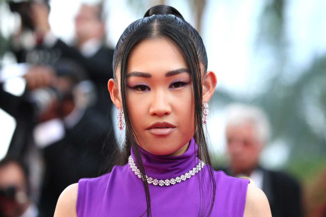 Jaime Xie during the 2022 Cannes Film Festival at Palais des Festivals in France Jaime Xie during the 2022 Cannes Film Festival at Palais des Festivals in France