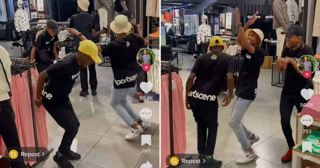 Sportscene employees dance to Amapiano viral TikTok