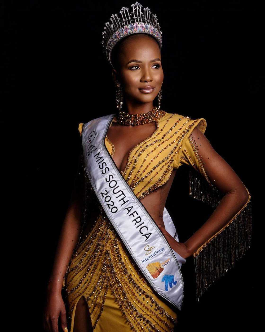 Miss SA 2020 winner Miss SA 2020 winner