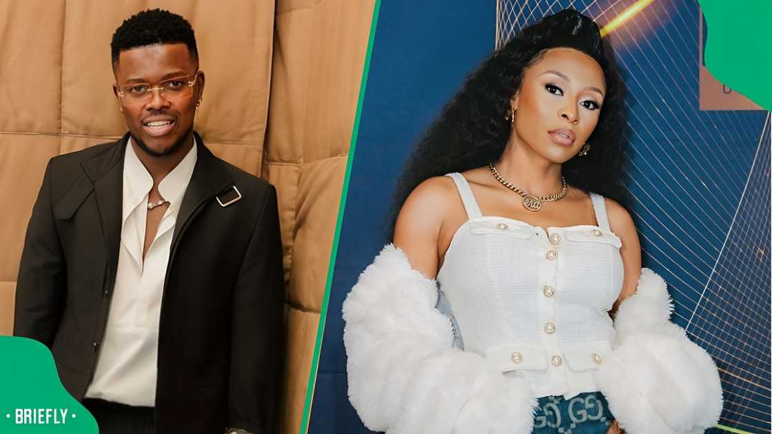 Murdah Bongz and DJ Zinhle serve couple goals Murdah Bongz and DJ Zinhle serve couple goals