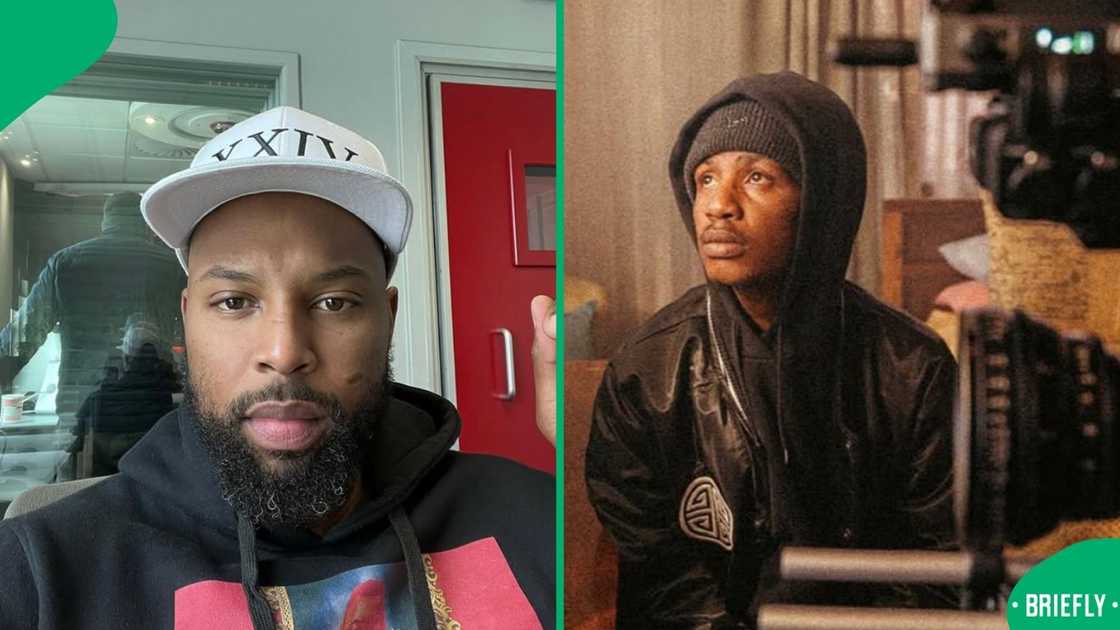 Sizwe Dhlomo expressed shock at Emtee's recent runin with the law