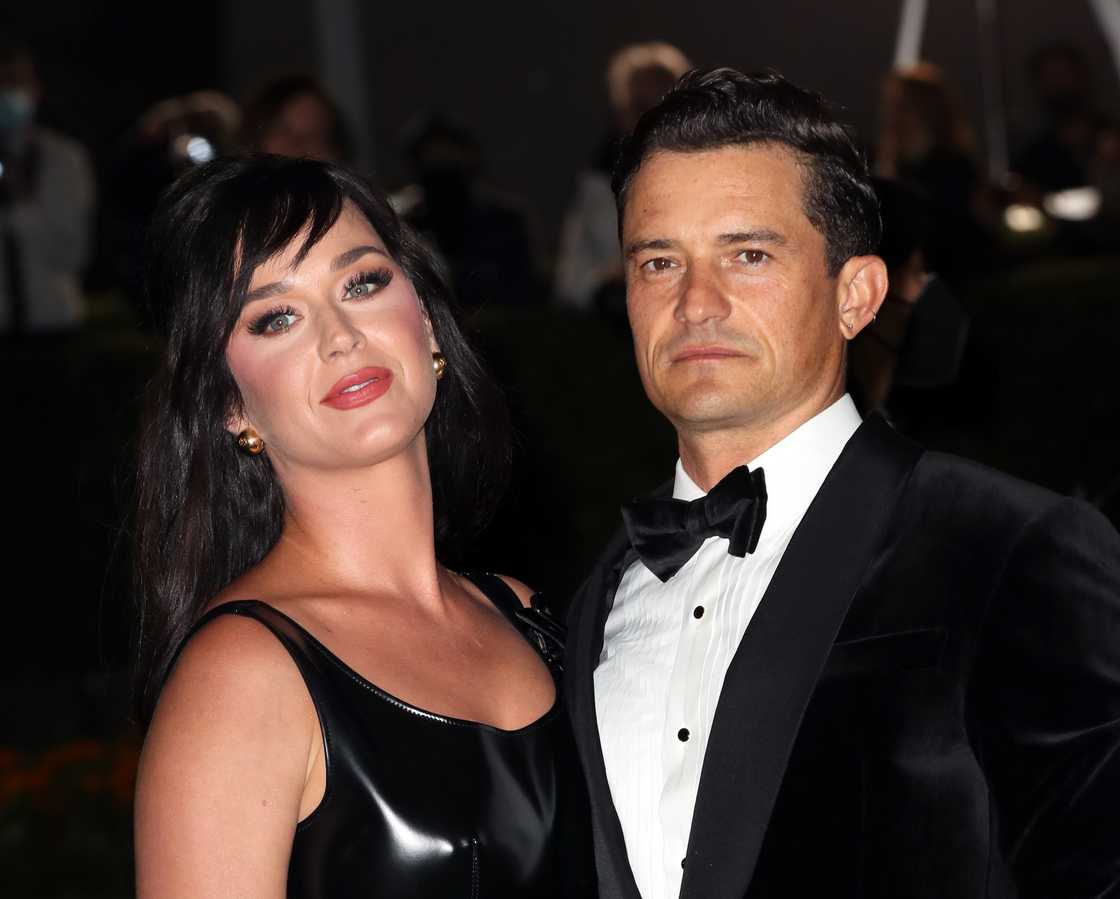 Katy Perry and Orlando Bloom at the Academy Museum of Motion Pictures