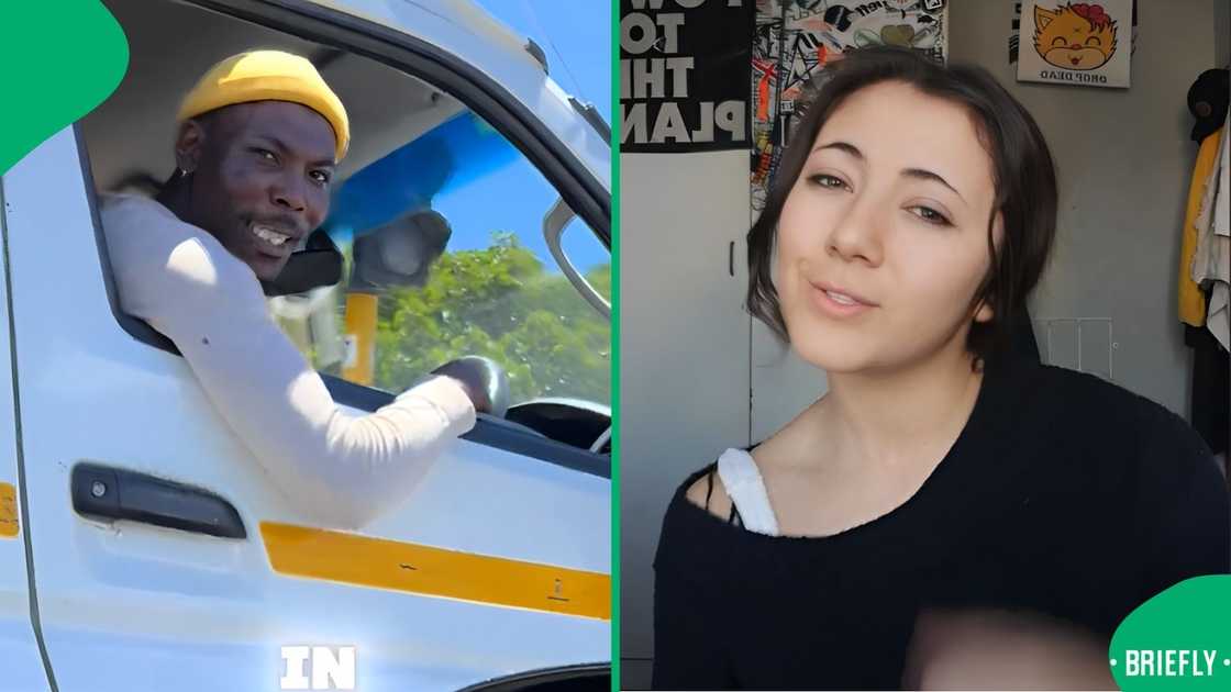 Social media users were touched by a taxi driver's friendliness towards a female driver Social media users were touched by a taxi driver's friendliness towards a female driver