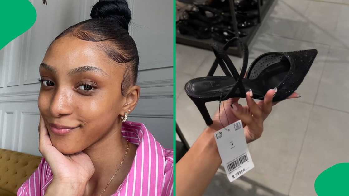 The viral video featured elegant silver and black heels alongside trendy summer sandals The viral video featured elegant silver and black heels alongside trendy summer sandals