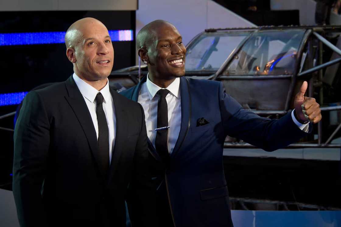 Mark Sinclair and Tyrese Gibson Mark Sinclair and Tyrese Gibson