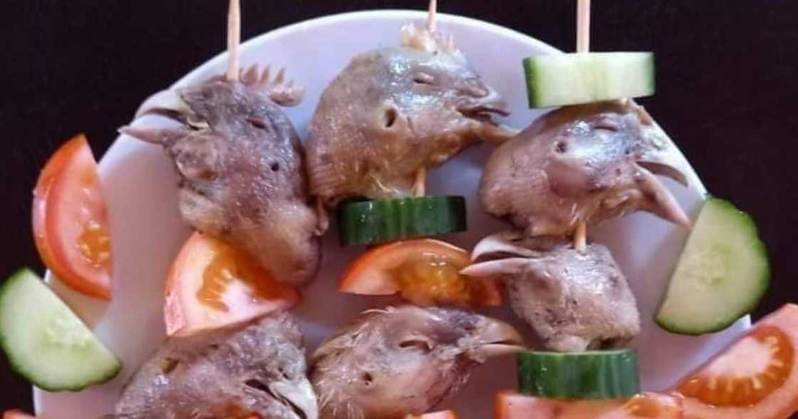 Mzansi Man Welcomes January, Chicken Head Kebabs, South Africa Mzansi Man Welcomes January, Chicken Head Kebabs, South Africa