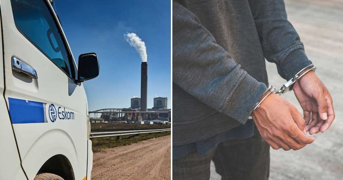 Eskom employee arrested for stealing Eskom employee arrested for stealing