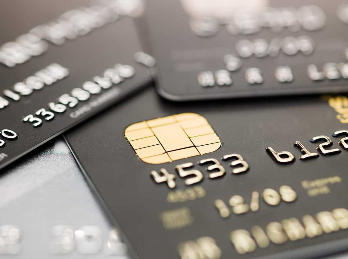 Black Standard Bank card Black Standard Bank card