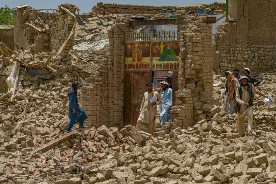 Officials say nearly 10,000 houses were destroyed, an alarming number in an area where the average household size is more than 20 people Officials say nearly 10,000 houses were destroyed, an alarming number in an area where the average household size is more than 20 people