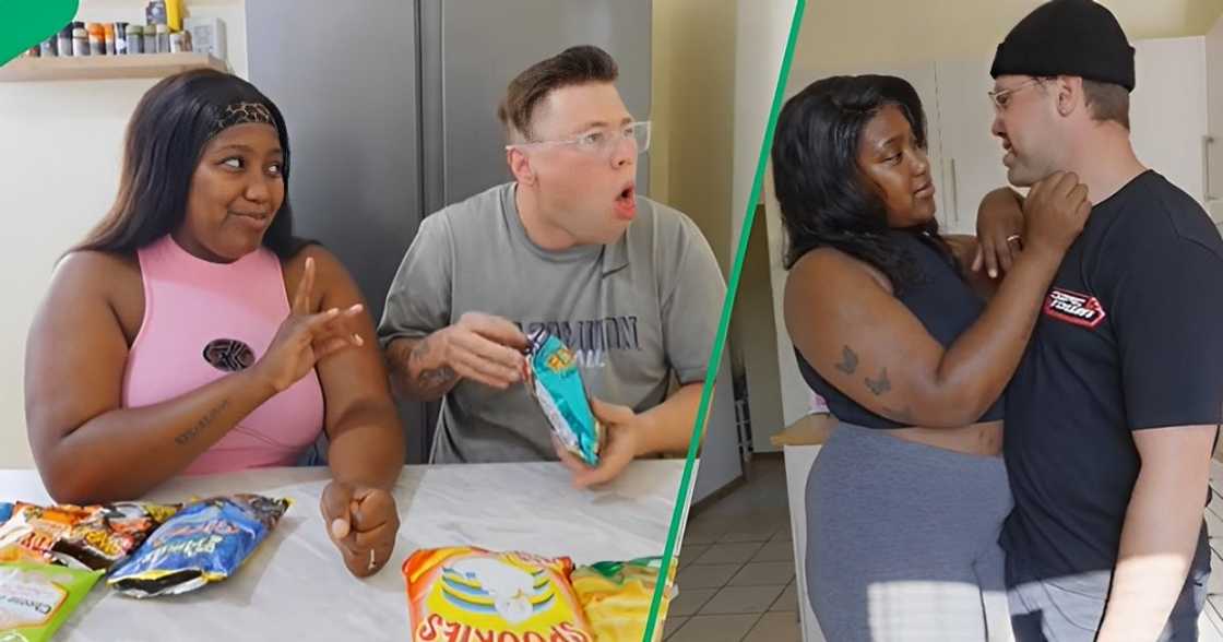 Wife makes gent try out her fav snacks Wife makes gent try out her fav snacks